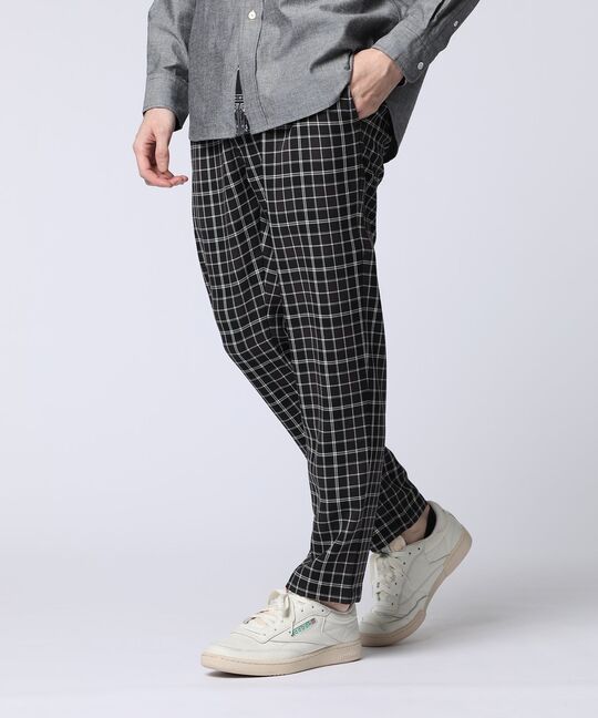  ポケットバニー チェックパンツ