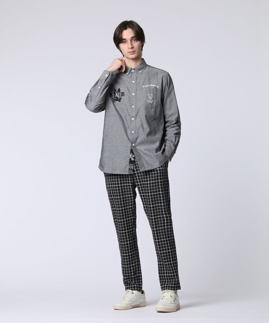  ポケットバニー チェックパンツ