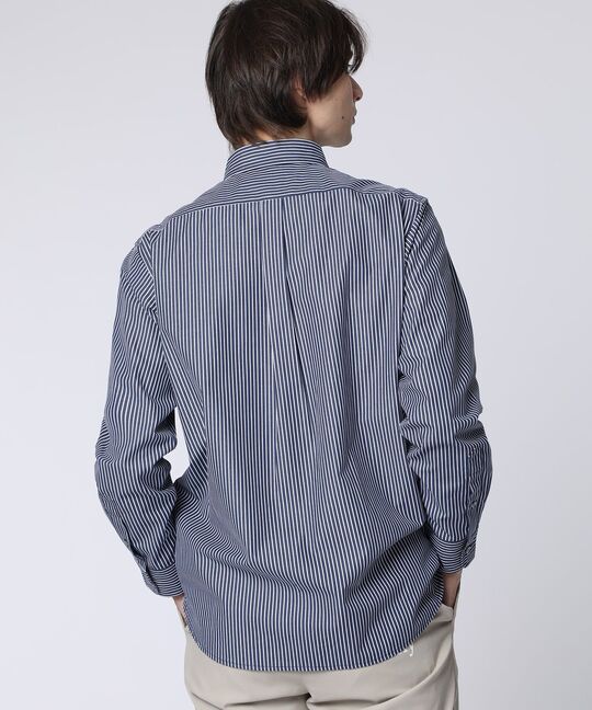 ロンドンストライプ ボタンダウンシャツ