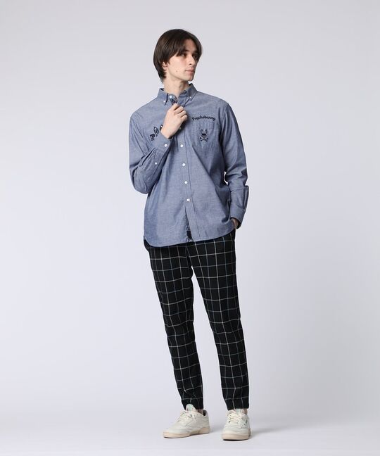 オリジナルバンダナ柄 ボタンダウンシャツ