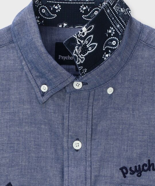 オリジナルバンダナ柄 ボタンダウンシャツ