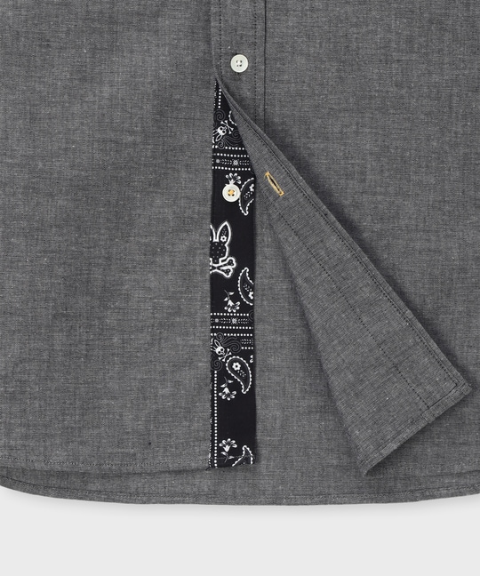 オリジナルバンダナ柄 ボタンダウンシャツ