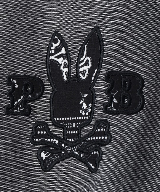 オリジナルバンダナ柄 ボタンダウンシャツ