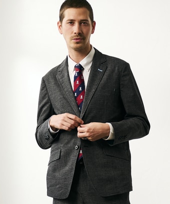 COOL DOTS&reg;ホームスパンプリント　 セットアップジャケット