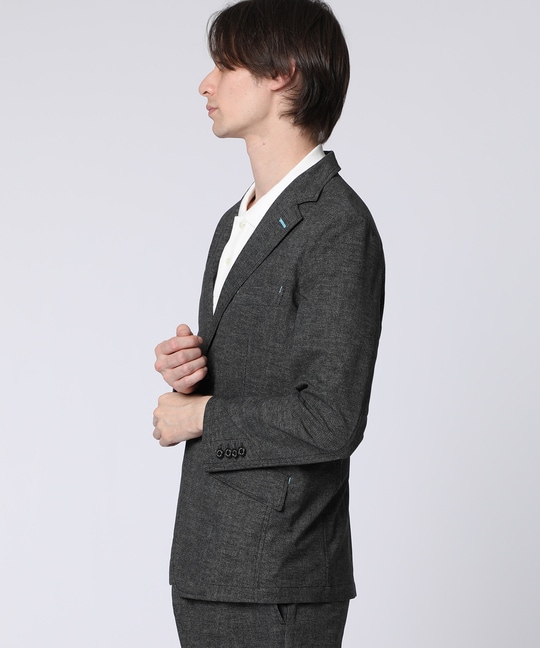 COOL DOTS®ホームスパンプリント セットアップジャケット