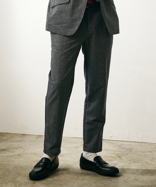 COOL DOTS® ホームスパンプリント セットアップパンツ