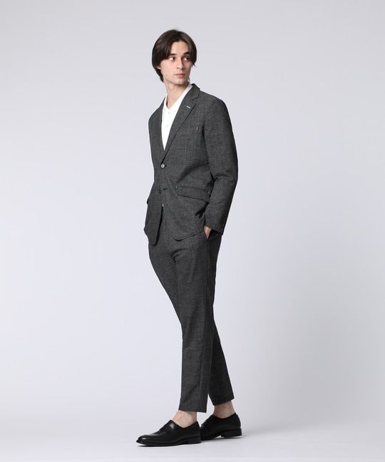 COOL DOTS® ホームスパンプリント セットアップパンツ