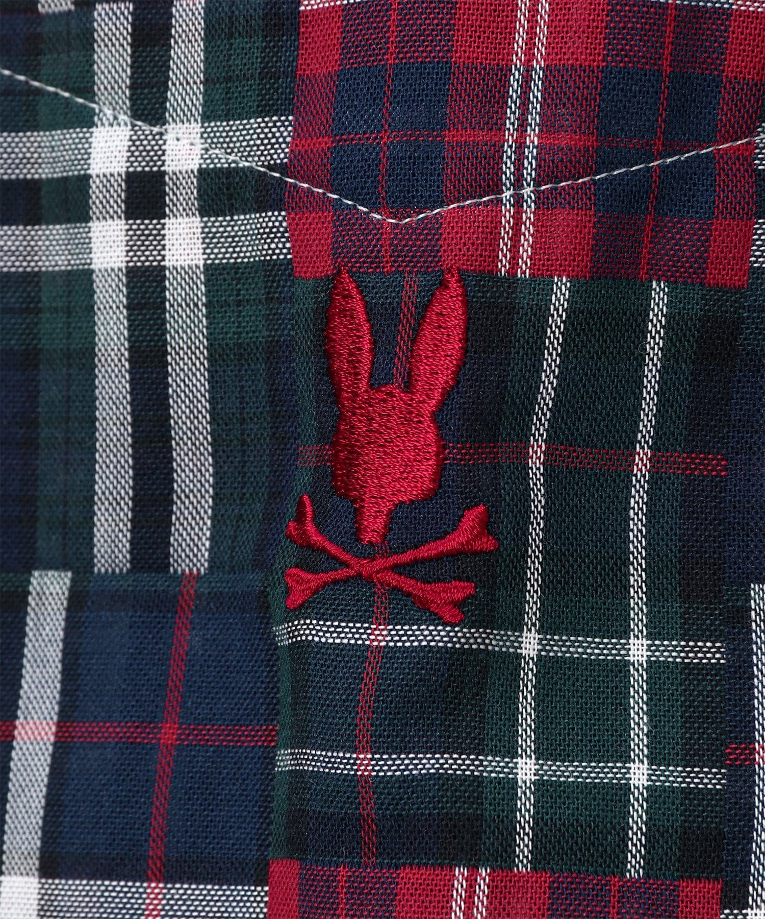 ランダムパッチワークチェックシャツ｜Psycho Bunny｜サイコバニー