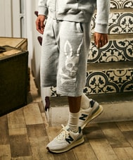 ジャカードロゴ  バギースウェットショーツ