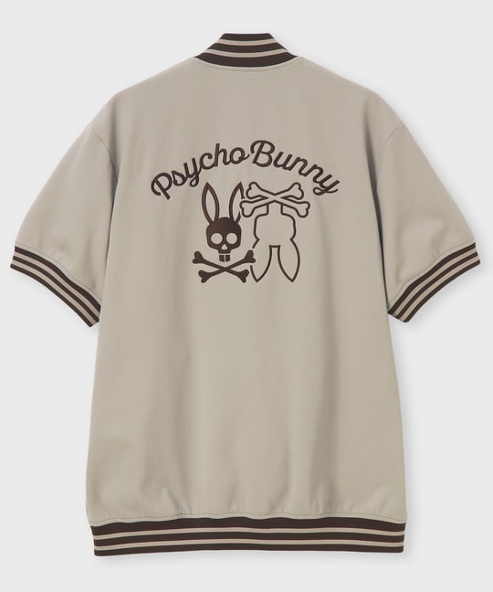 BUNNYグラフィック 半袖バーシティジャケット