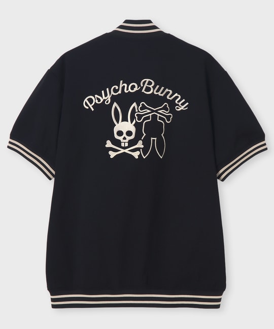 BUNNYグラフィック 半袖バーシティジャケット