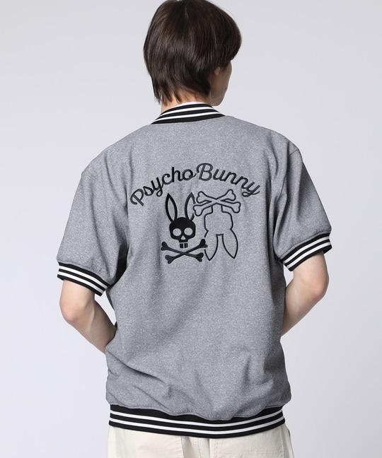 BUNNYグラフィック 半袖バーシティジャケット