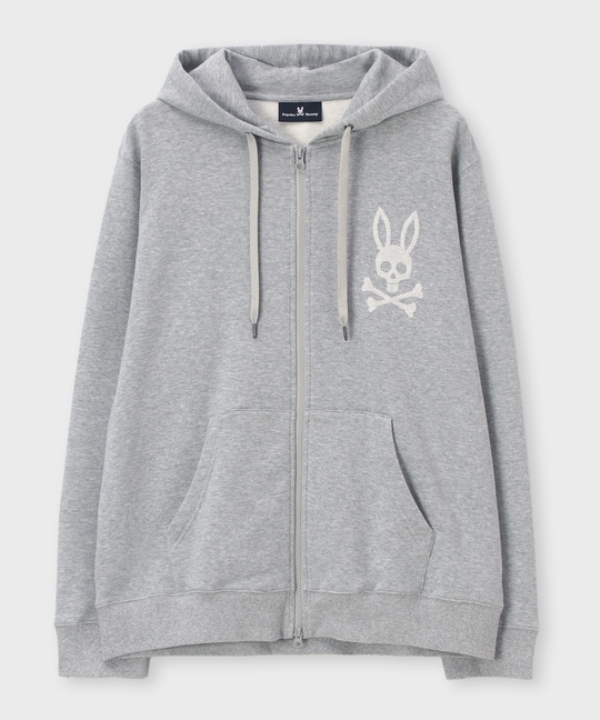 ジャカードロゴ  バギースウェットパーカ