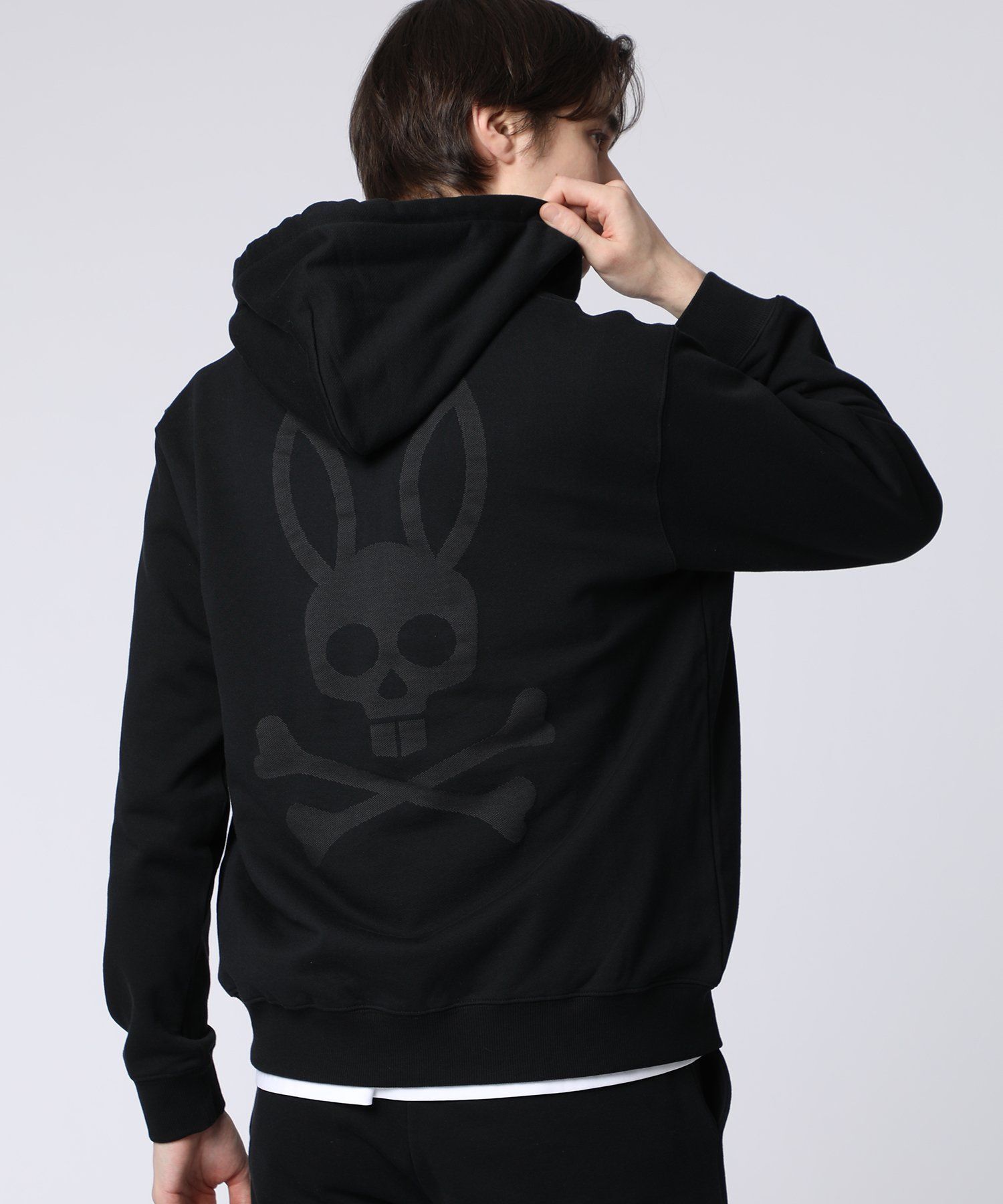 ジャカードロゴ バギースウェットパーカ｜Psycho Bunny｜サイコバニー