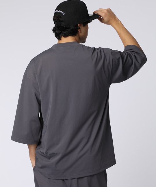 [WEB限定]タイポエンブレムダンボール7分丈Tシャツ