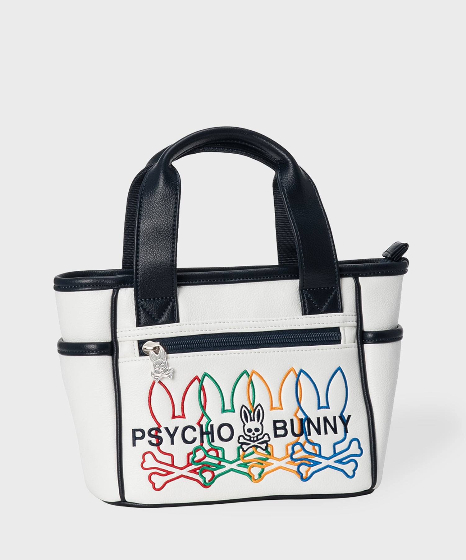 サイコバニーゴルフ　カートラウンドバッグ　ロゴ　総柄　新品 GOLF]ラウンドバッグ LOGOART｜Psycho Bunny｜サイコバニー 公式