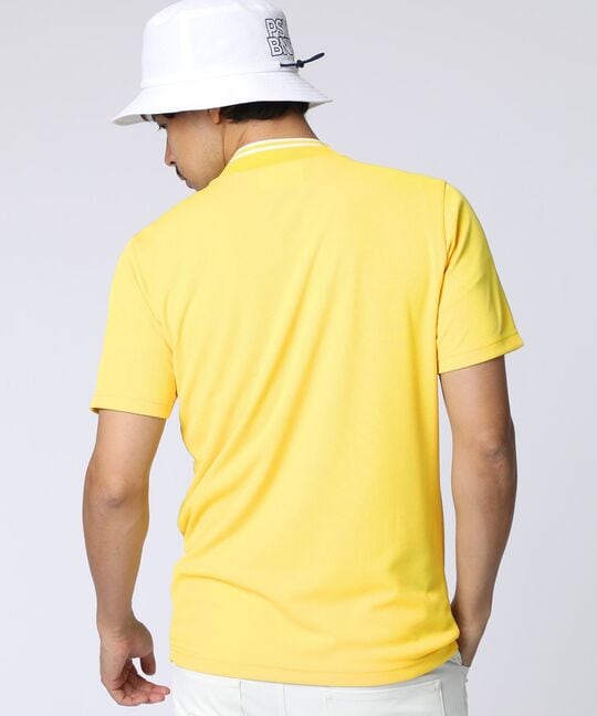 [GOLF]ポケットバニー モックネックTシャツ