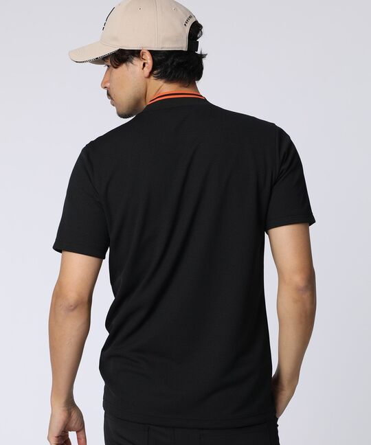 [GOLF]ポケットバニー モックネックTシャツ