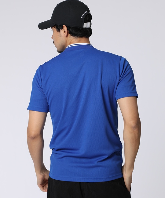 [GOLF]ポケットバニー モックネックTシャツ