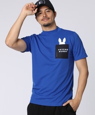[GOLF]ポケットバニー モックネックTシャツ