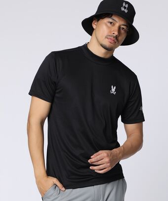 [GOLF]ベーシックバニー　 モックネックTシャツ