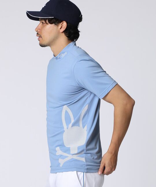 [GOLF]ビッグBUNNYプリント モックネックTシャツ