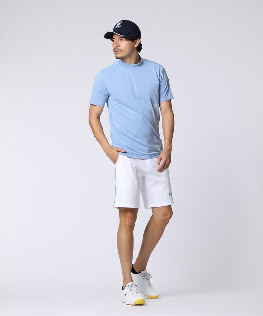 [GOLF]ビッグBUNNYプリント モックネックTシャツ