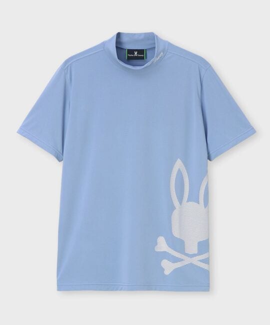 [GOLF]ビッグBUNNYプリント モックネックTシャツ