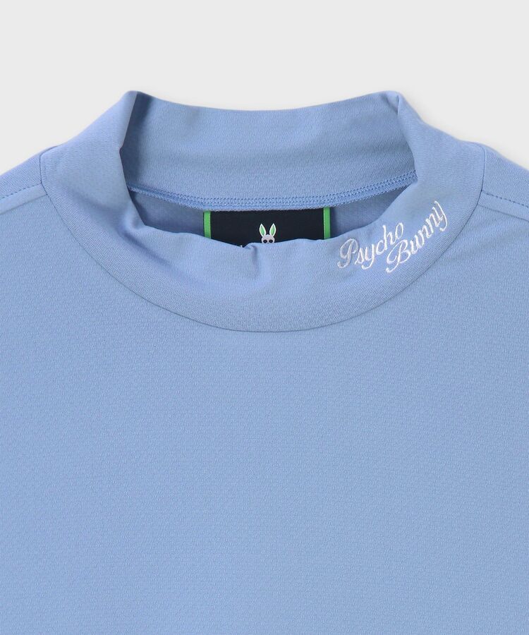 PSYCHO BUNNY GOLF BIG BUNNYロゴ モックネックTシャツ Psycho Bunny（サイコバニー） tシャツ 「GOLF」 リラックスフィット