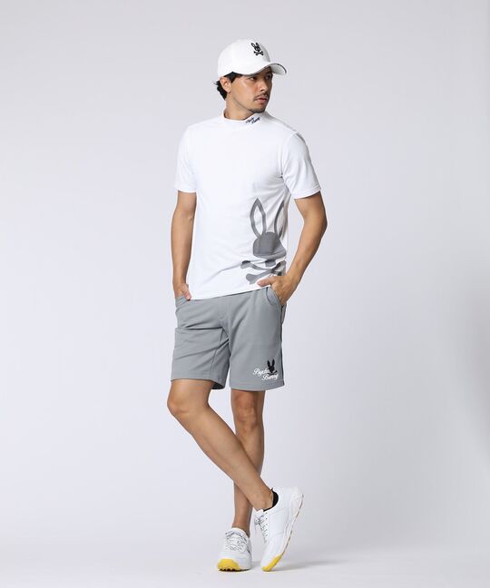 [GOLF]ビッグBUNNYプリント モックネックTシャツ