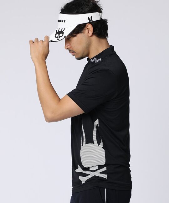 [GOLF]ビッグBUNNYプリント モックネックTシャツ