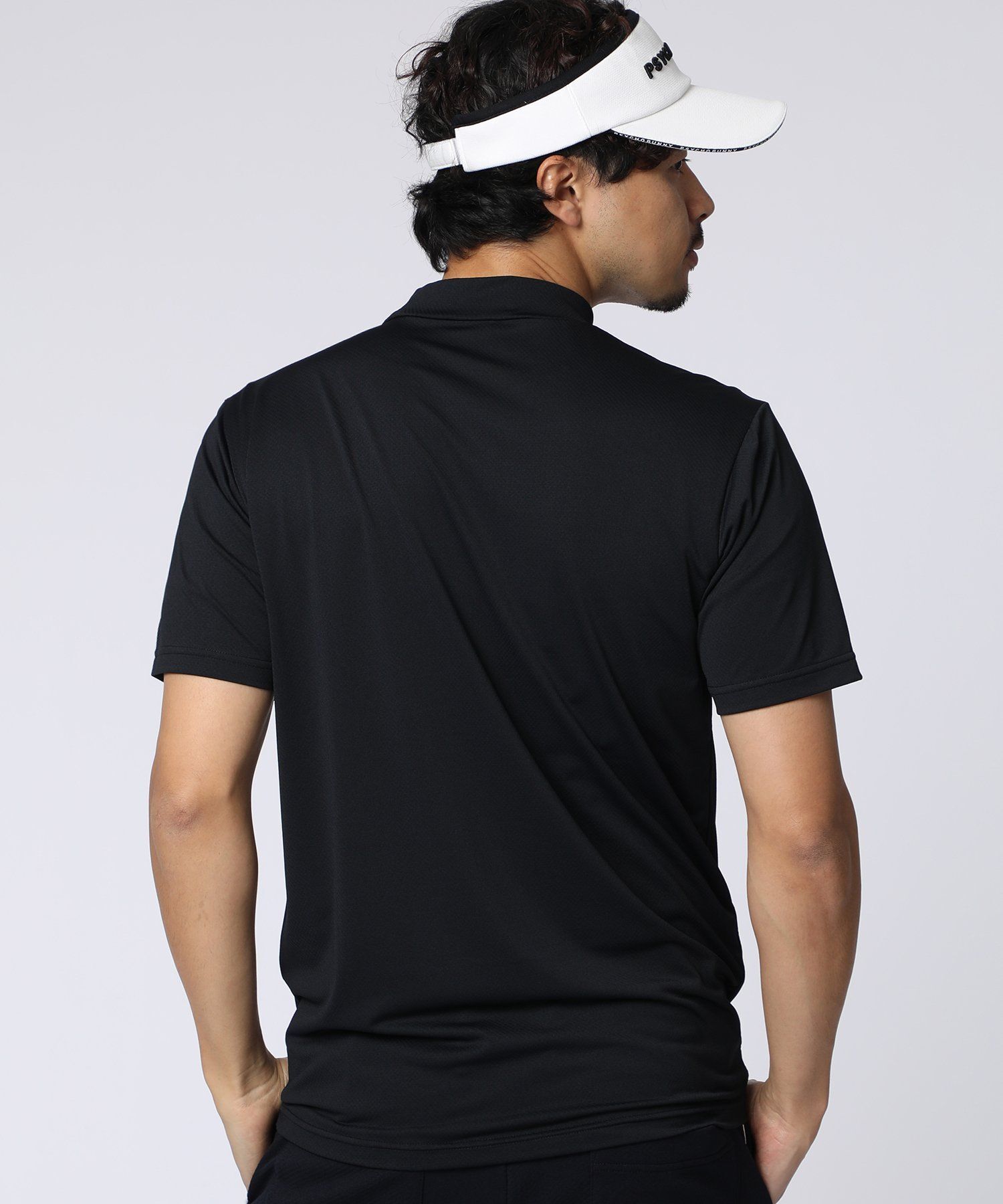 GOLF]ビッグBUNNYプリント モックネックTシャツ｜Psycho Bunny｜サイコ