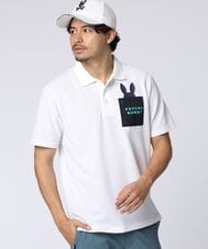 [GOLF]ドライミックス鹿の子 ポケットバニーポロシャツ