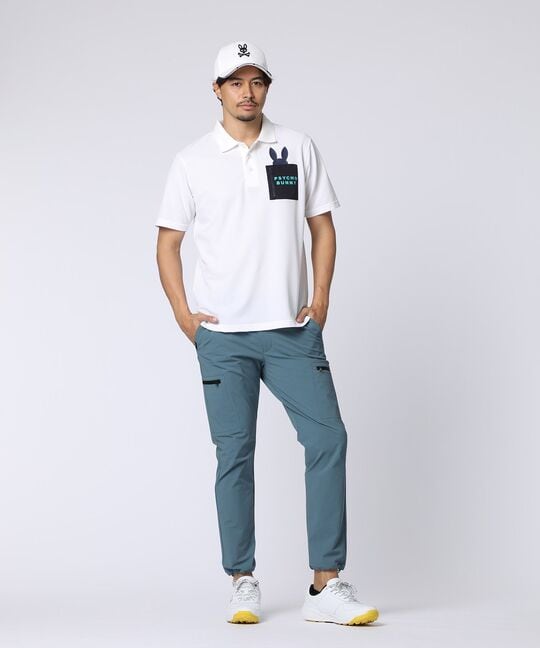 [GOLF]ドライミックス鹿の子 ポケットバニーポロシャツ