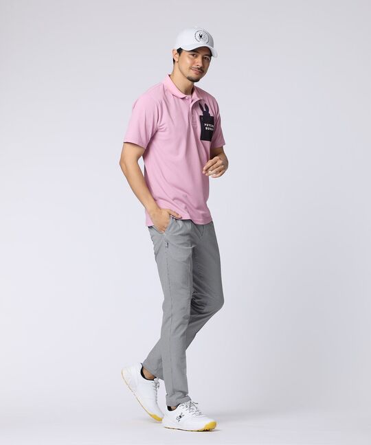 [GOLF]ドライミックス鹿の子 ポケットバニーポロシャツ