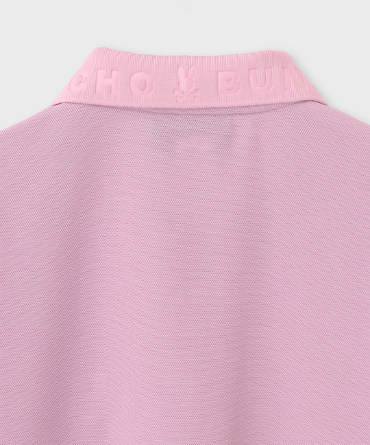 [GOLF][WOMEN]ドライミックス鹿の子 ポケットバニーポロシャツ