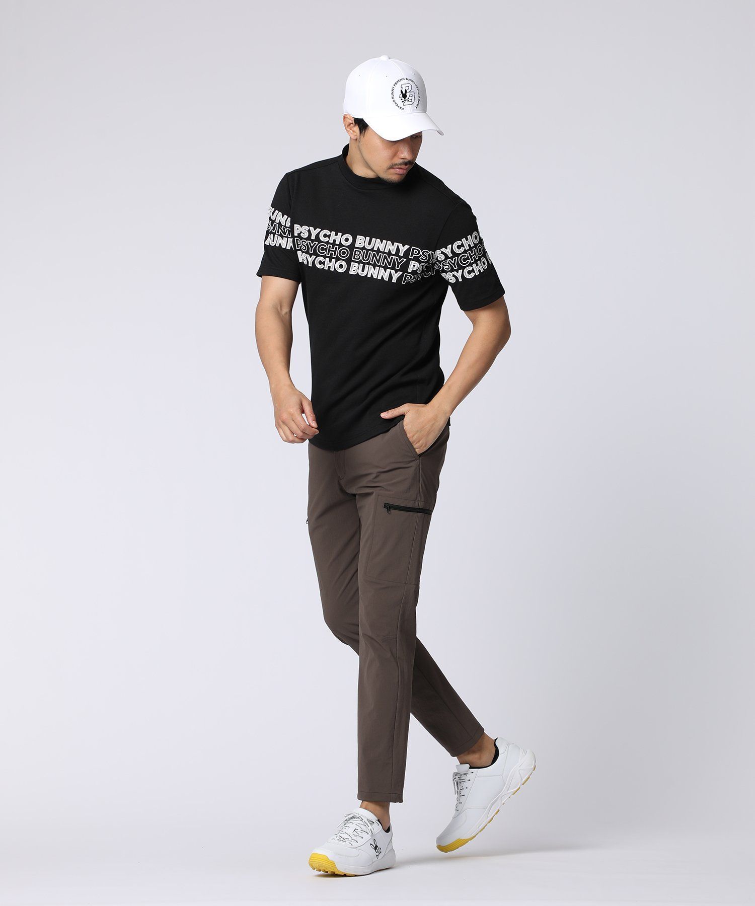 GOLF]CORDURA 2WAYストレッチ 撥水スリムカーゴパンツ｜Psycho Bunny