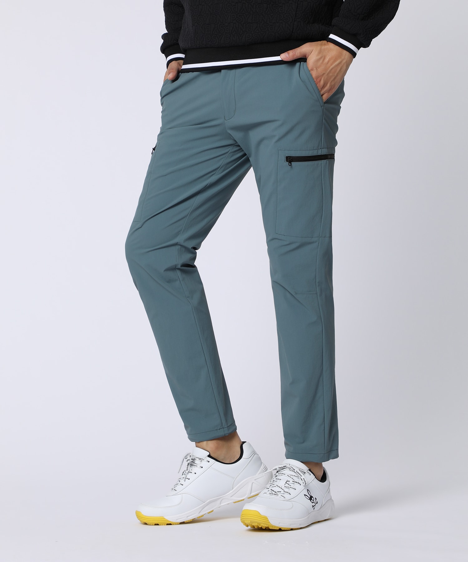 GOLF]CORDURA® 2WAYストレッチ 撥水スリムカーゴパンツ｜Psycho Bunny