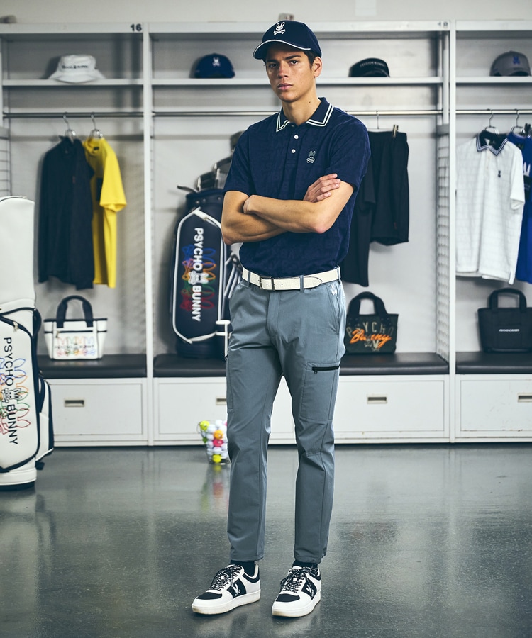 GOLF]CORDURA® 2WAYストレッチ 撥水スリムカーゴパンツ｜Psycho Bunny