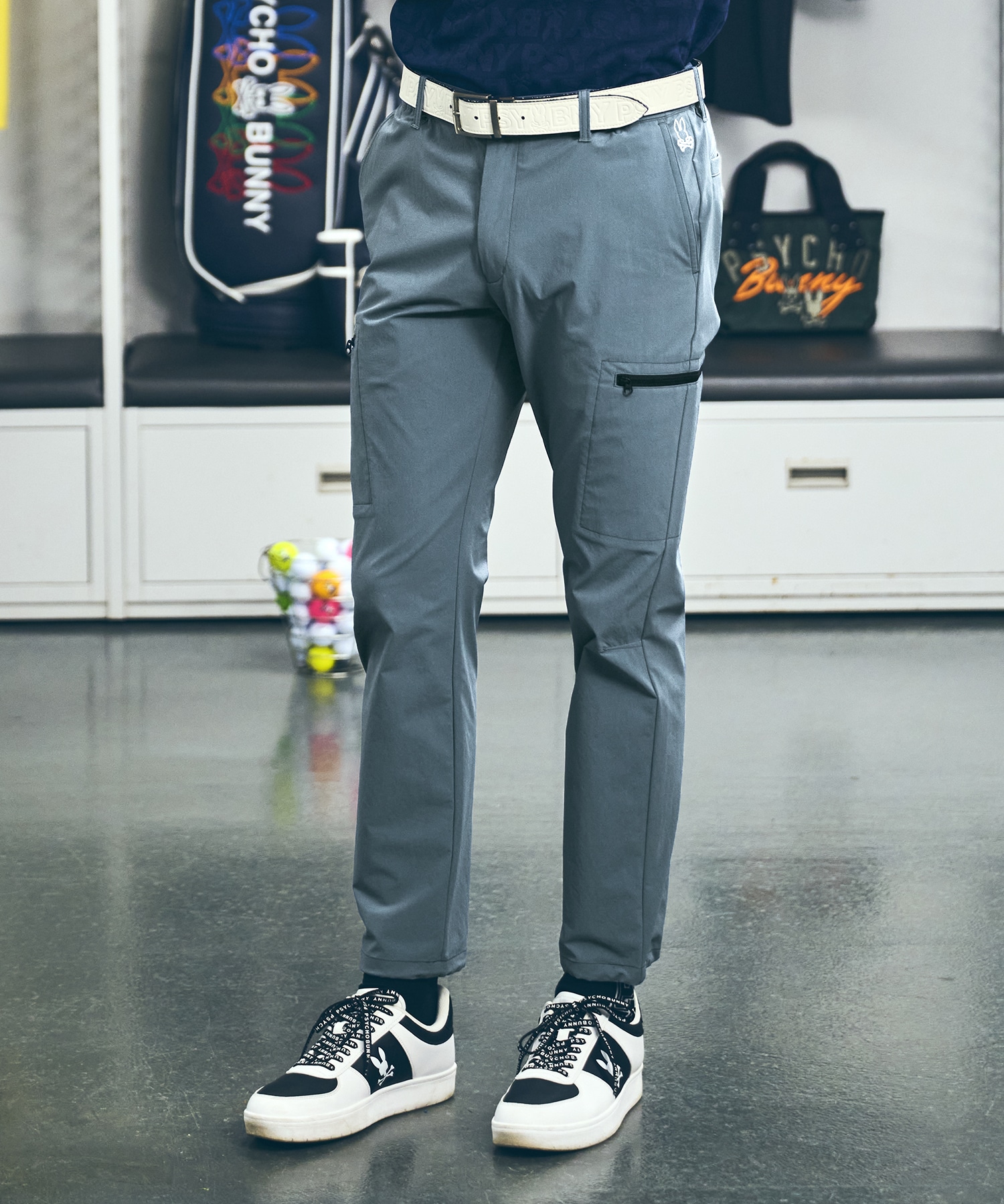 GOLF]CORDURA 2WAYストレッチ 撥水スリムカーゴパンツ｜Psycho Bunny