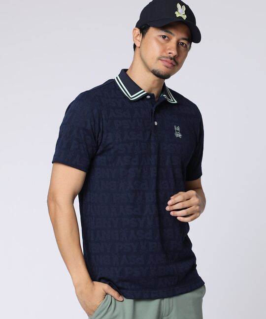 [GOLF]オリジナルジャガード BUNNYポロシャツ