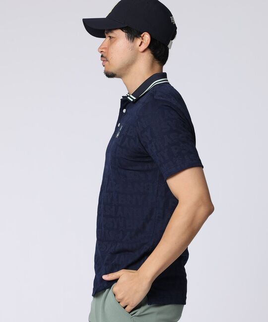 [GOLF]オリジナルジャガード BUNNYポロシャツ