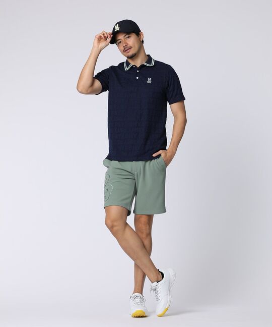 [GOLF]オリジナルジャガード BUNNYポロシャツ