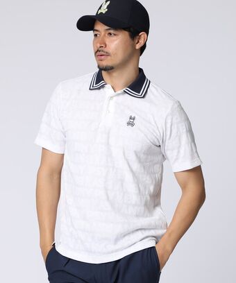 [GOLF]オリジナルジャガード　 BUNNYポロシャツ