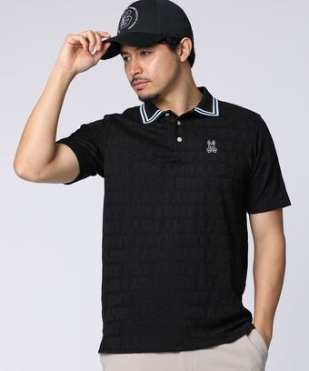 [GOLF]オリジナルジャガード　 BUNNYポロシャツ