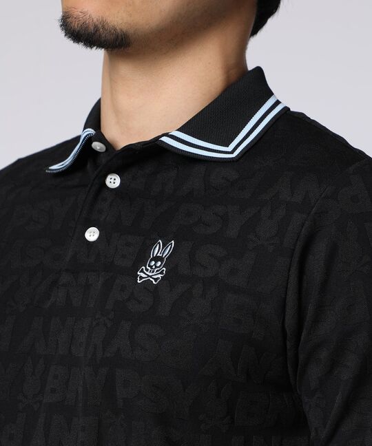 [GOLF]オリジナルジャガード BUNNYポロシャツ