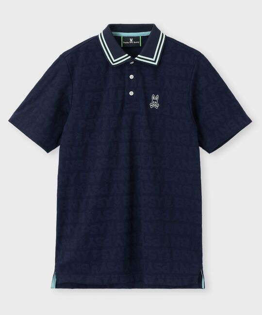 [GOLF]オリジナルジャガード BUNNYポロシャツ