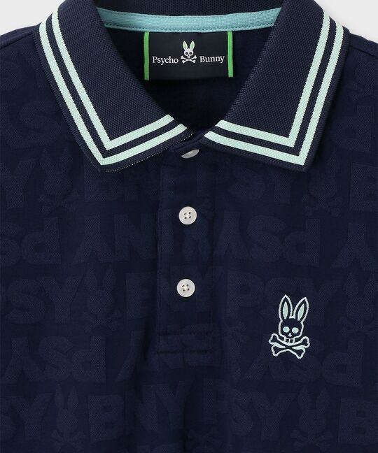 [GOLF]オリジナルジャガード BUNNYポロシャツ