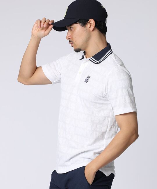 [GOLF]オリジナルジャガード BUNNYポロシャツ