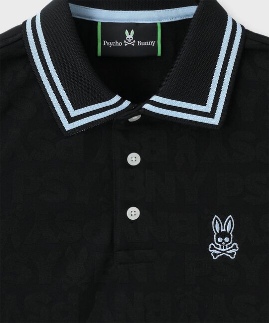 [GOLF]オリジナルジャガード BUNNYポロシャツ